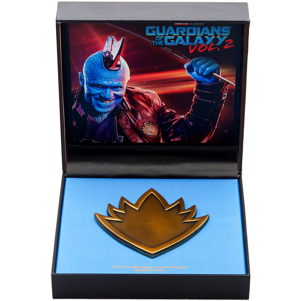 Réplique Marvel : Broche magnétique du Ravageur de Yondu - Les Gardiens de la Galaxie - Exclusivité Zavvi Image 1