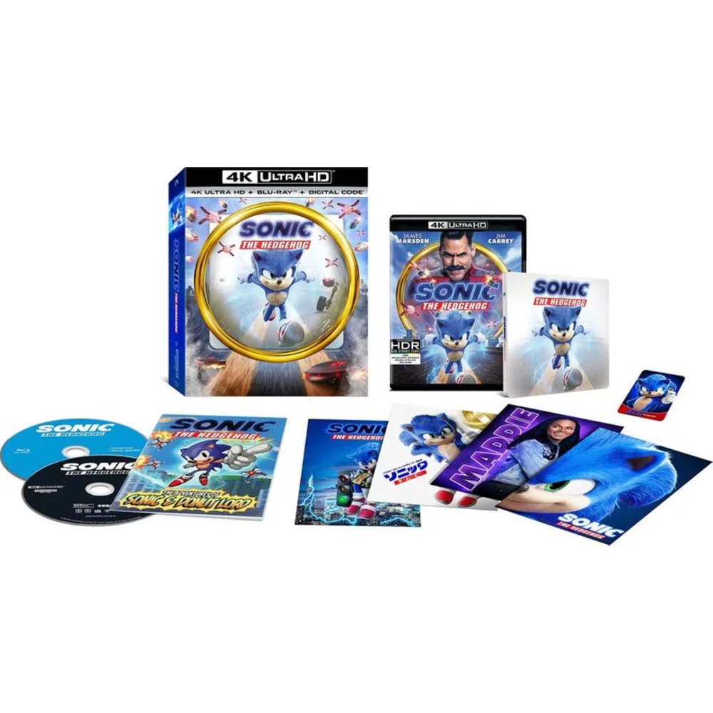 Sonic The Hedgehog: Bonus Stage Edition - 4K Ultra HD (Includes Blu-ray) (US Import) Image 1