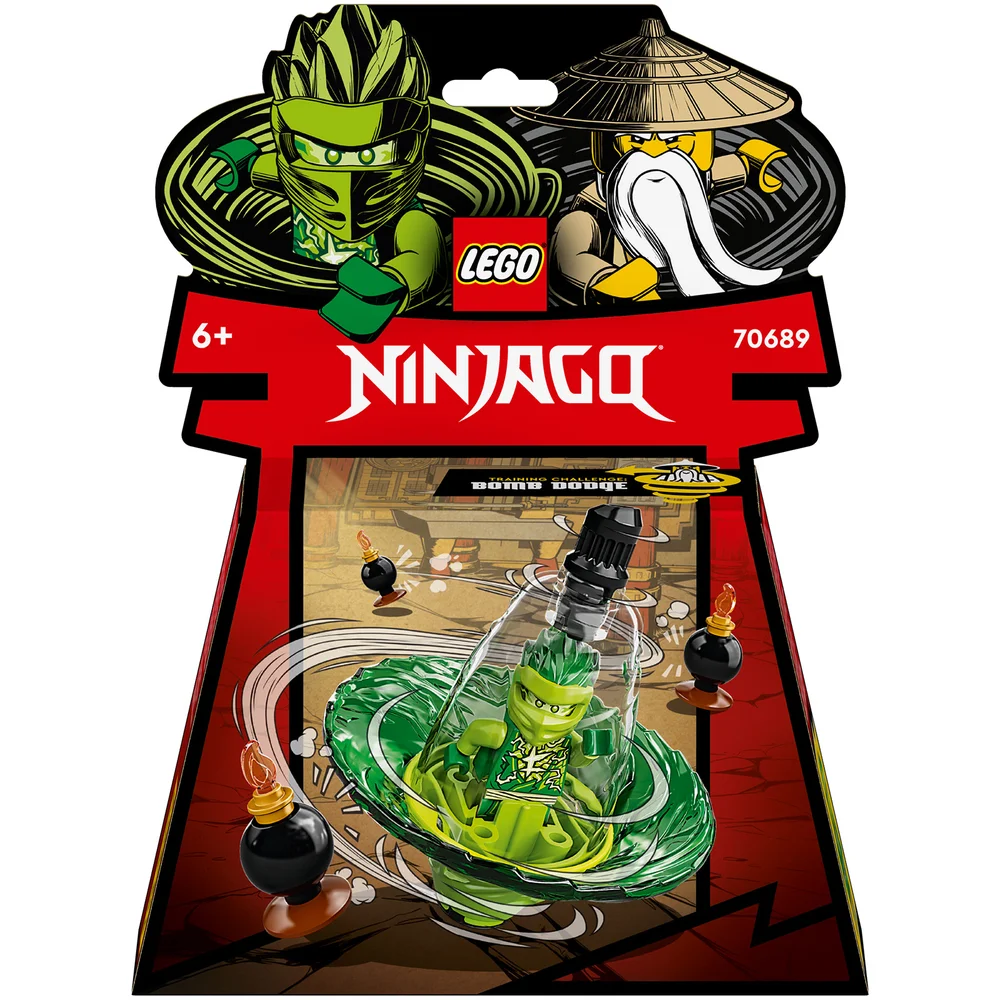 LEGO NINJAGO Lloyd’s Spinjitzu Ninja Training Spin Toy (70689) Image 1