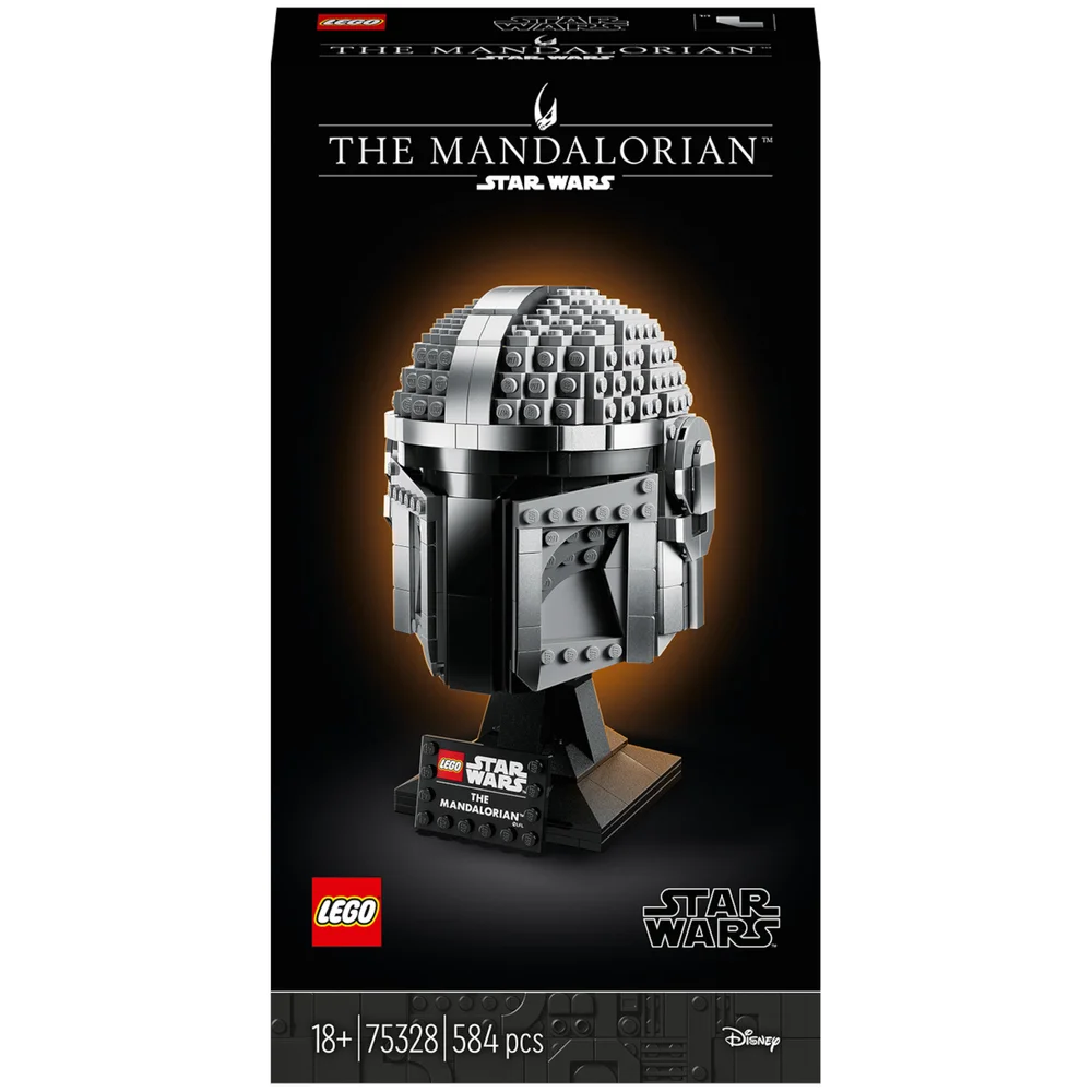 LEGO Star Wars: Le Casque du Mandalorien, Maquette à Collectionner (75328) Image 1