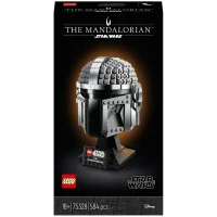 LEGO Star Wars: Le Casque du Mandalorien, Maquette à Collectionner (75328)