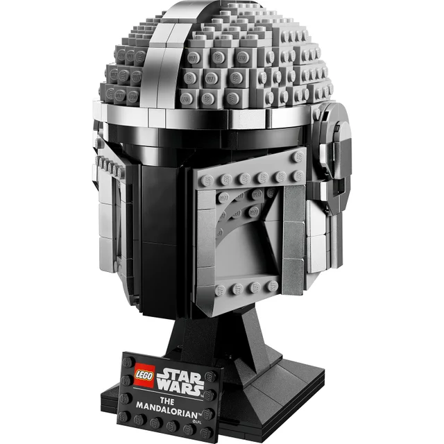 LEGO Star Wars: Le Casque du Mandalorien, Maquette à Collectionner (75328)