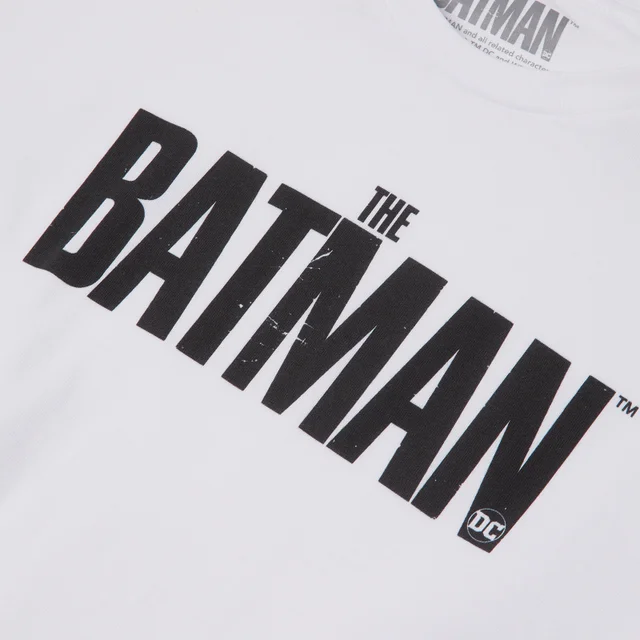 The Batman The Bat Men's Long Sleeve T-Shirt - White