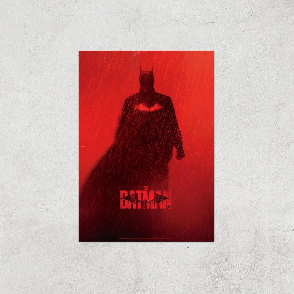 The Batman Poster Giclee Art Print - A4 - Print Only Image 1