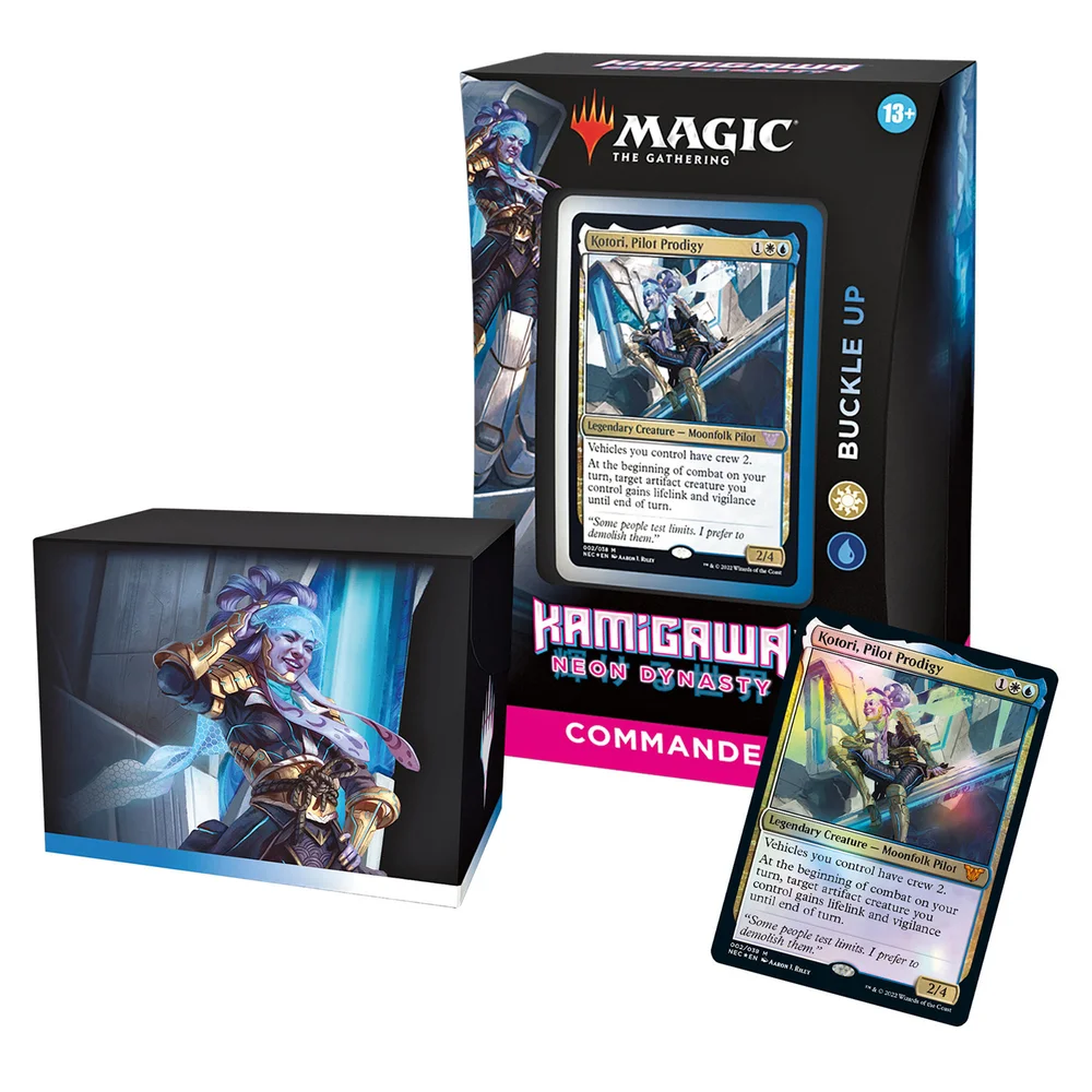 Magic: The Gathering - Kamigawa: Neon Dynasty Commander Deck Buckle Up Image 1