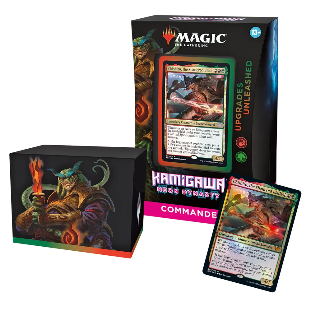 Magic: The Gathering - Kamigawa: Neon Dynasty Commander Deck Upgrades Unleashed Image 1