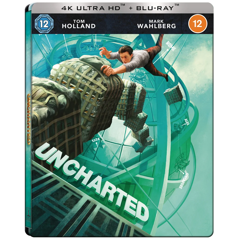Uncharted - Steelbook 4K Ultra HD en Exclusivité Zavvi (Blu-ray inclus) Image 1