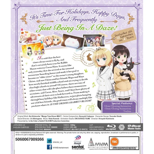 Is The Order A Rabbit S3 - Bloom