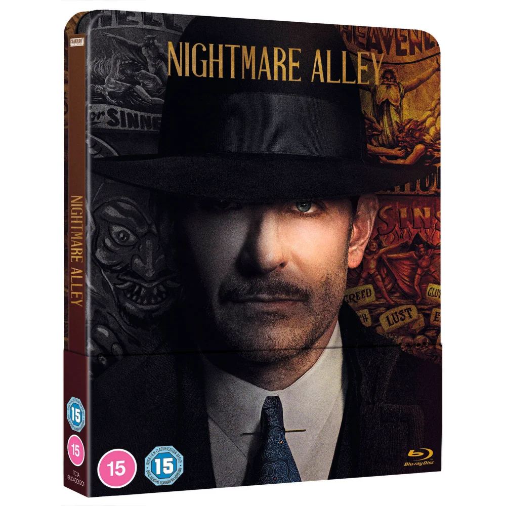 Nightmare Alley - Steelbook Blu-ray en Exclusivité Zavvi Image 1