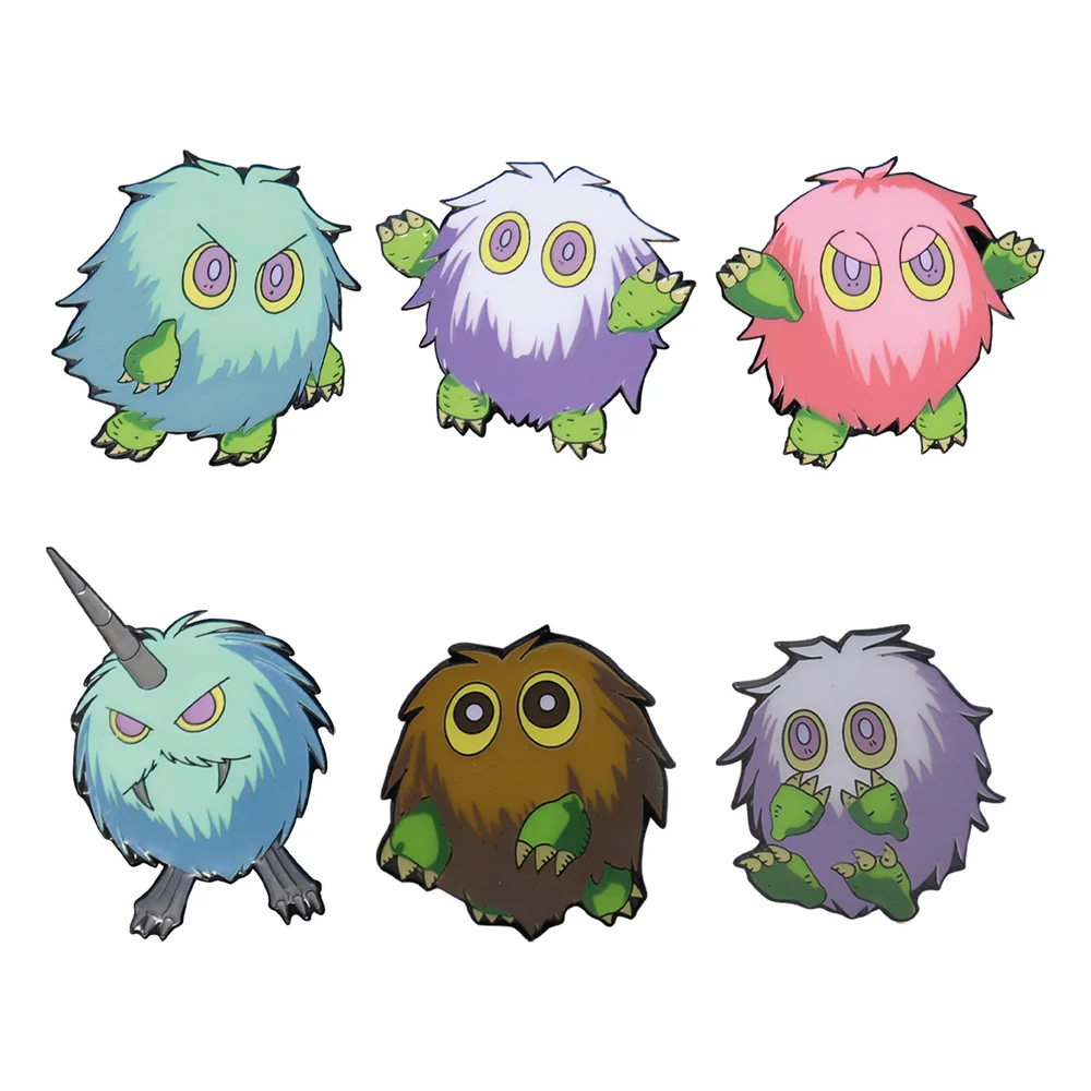 Fanattik Yu-Gi-Oh! Kuriboh Brothers Limited Edition Set of 6 Pins Image 1
