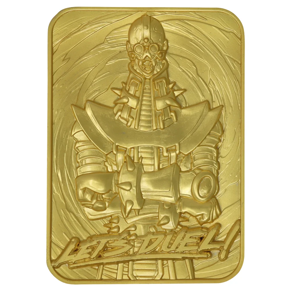Fanattik Yu-Gi-Oh! 24K Gold Plated Jinzo Ingot Image 1