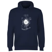 Harry Potter The Marauder's Map Hoodie - Navy - undefined undefined