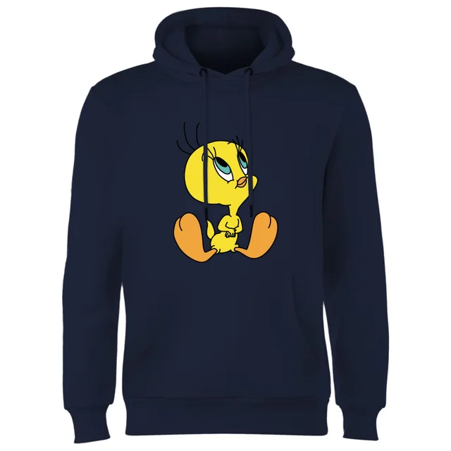 Looney Tunes Tweety Sitting Hoodie - Navy