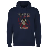 Looney Tunes Tasmanian Devil Monster Rock Hoodie - Navy - undefined undefined