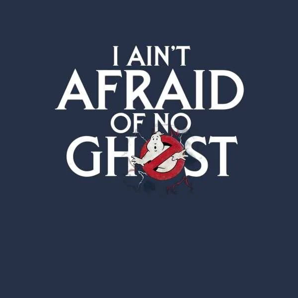 Ghostbusters I Ain't Afraid Of No Ghost Hoodie - Navy