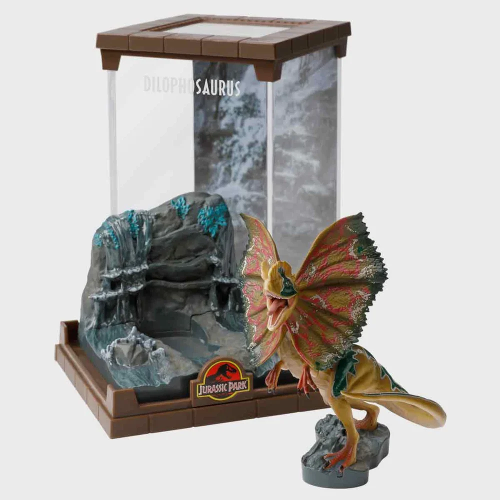 Jurassic Park Dilophosaurus Diorama Figure Image 1
