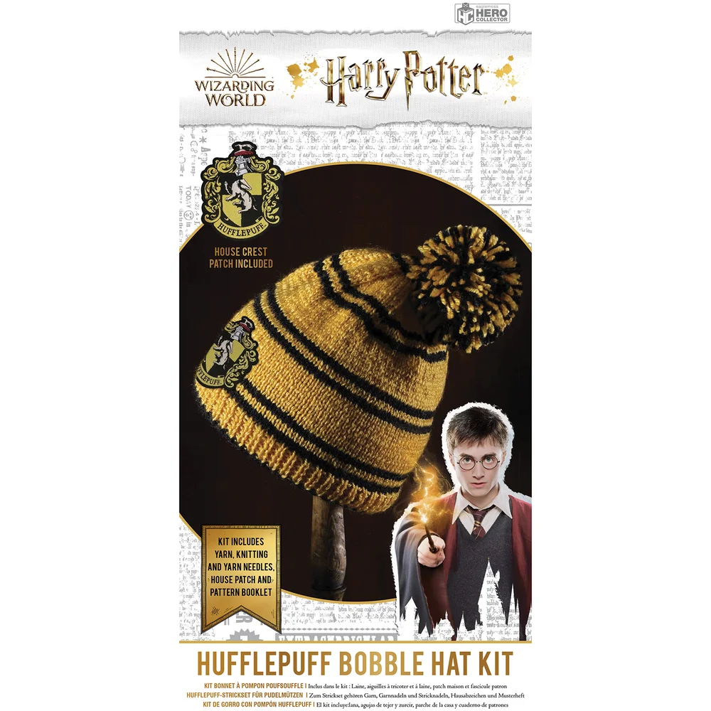 Eaglemoss Hufflepuff Beanie / Bobble Hat Image 1
