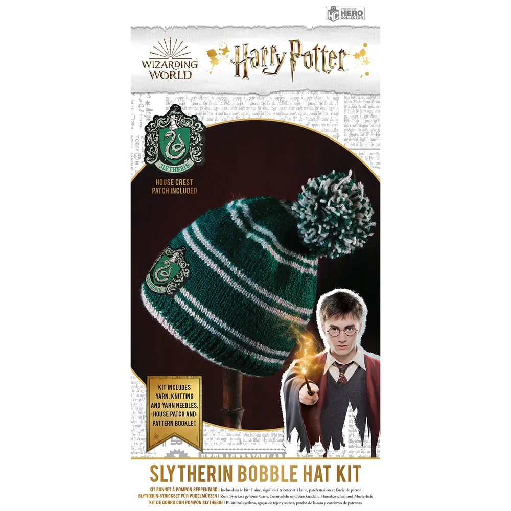 Eaglemoss Slytherin Beanie / Bobble Hat Image 1