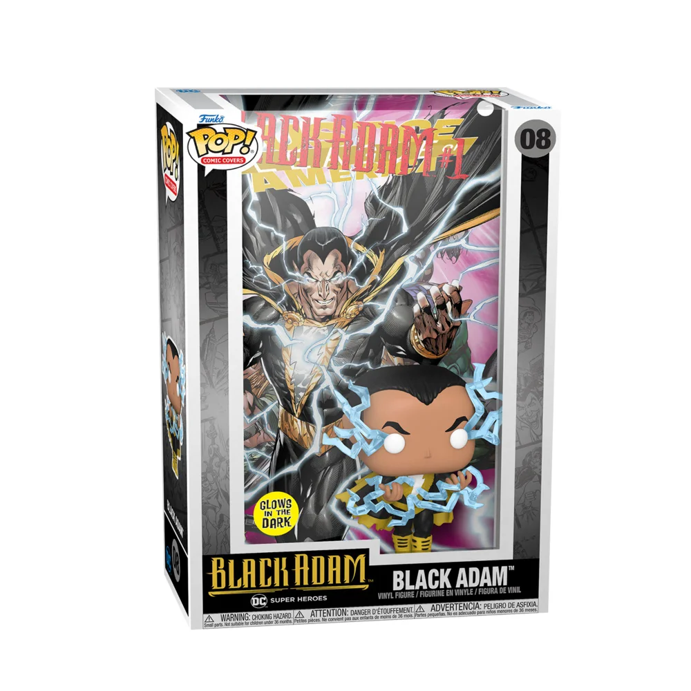 DC Comics Black Adam Funko Pop! Comic Cover Image 1
