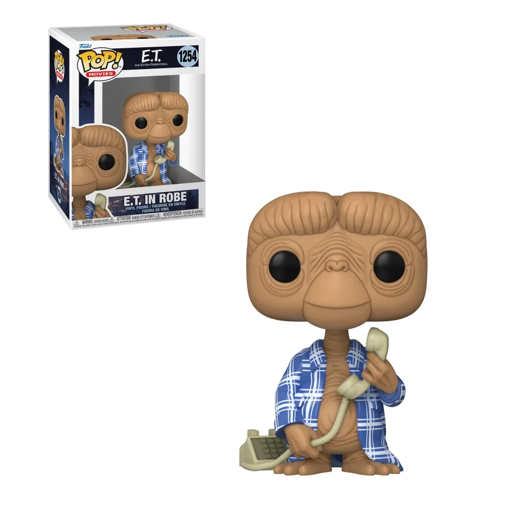 Figurine Funko Pop! Vinyl E.T. - E.T. Chemise Flanelle Image 1