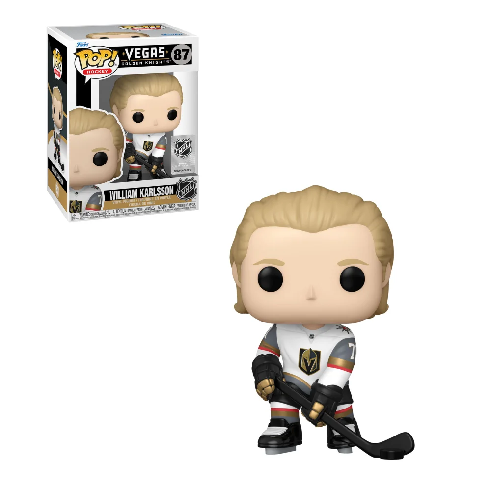 NHL Golden Knights William Karlsson Away Jersey Funko Pop! Vinyl Image 1