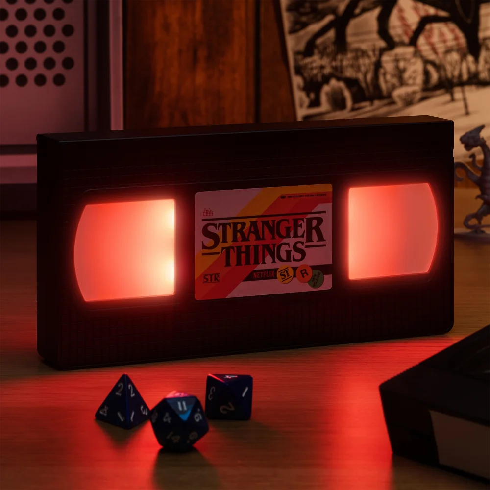 Stranger Things VHS Logo Light Image 1