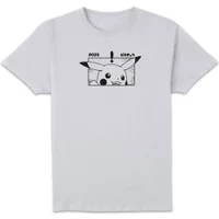 T-Shirt Pokémon Pikachu Unisexe - Blanc