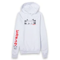 Sweatshirt à capuche Pokémon Pikachu - Blanc
