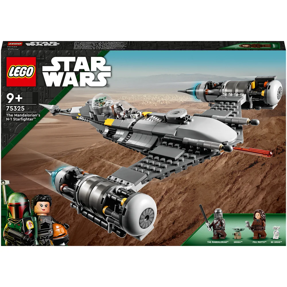 LEGO Star Wars: Le Chasseur N-1 Mandalorien Le Livre de Boba Fett Jeu de Construction Enfants 9 Ans et Plus(75325) Image 1