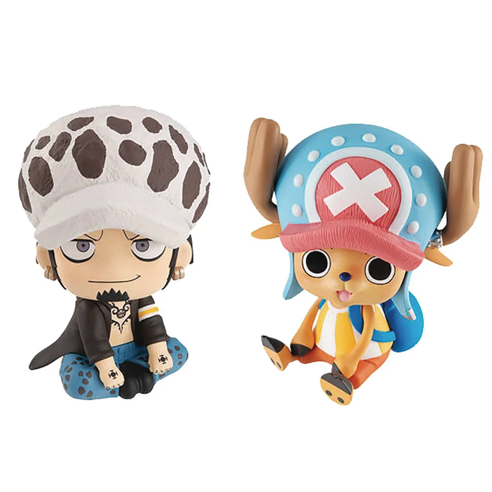 One Piece Look Up Series PVC Figure Set - Tony & Law Image 1