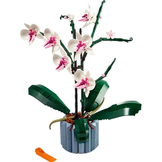 LEGO Icons L’Orchidée Plantes de Fleurs Artificielles d'Intérieur, Décoration de Maison (10311)