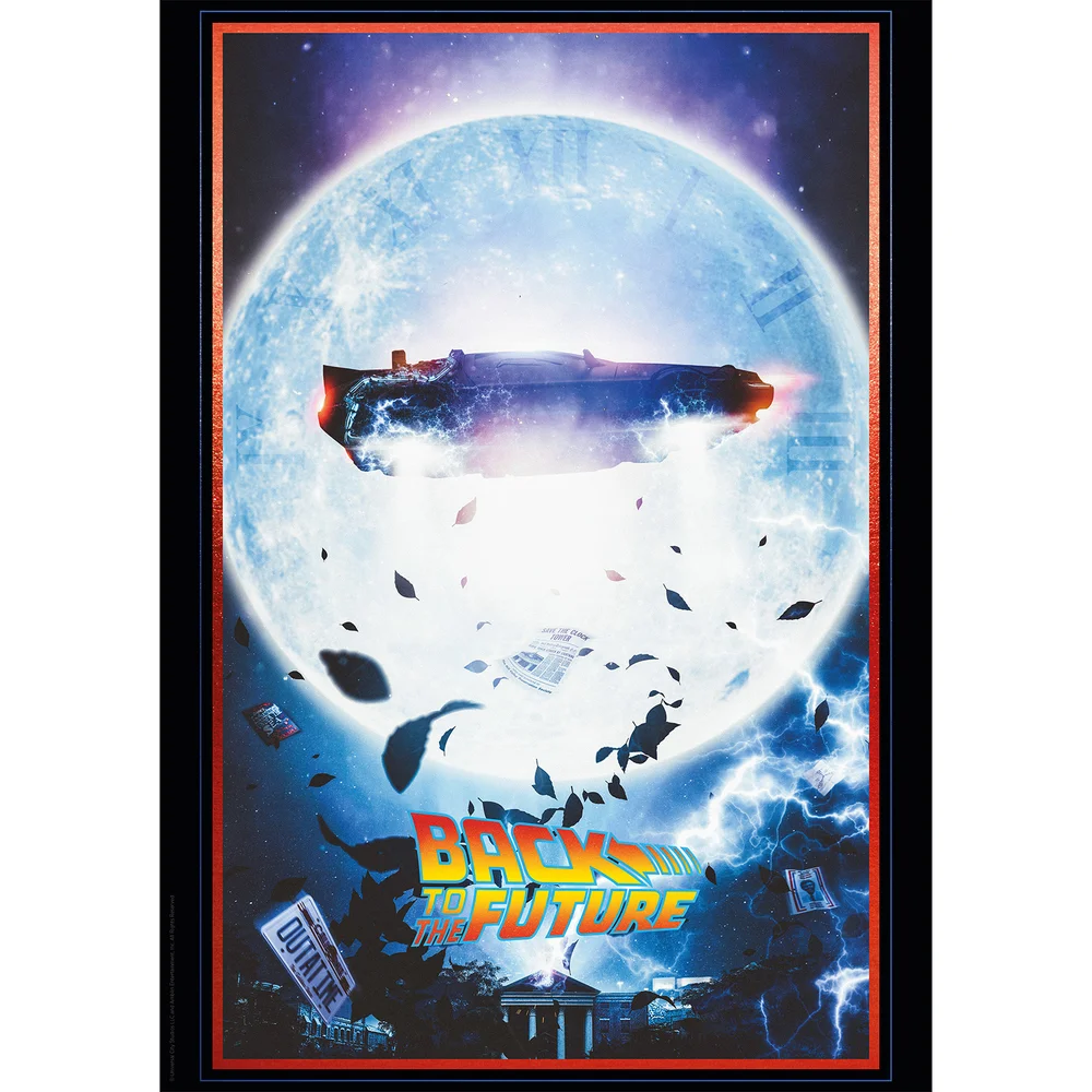 Fanattik Back to the Future Limited Edition Art Print Image 1