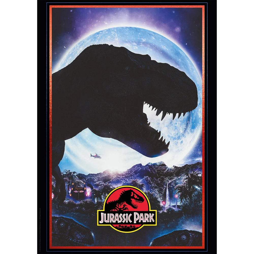 Fanattik Jurassic Park Limited Edition Art Print Image 1