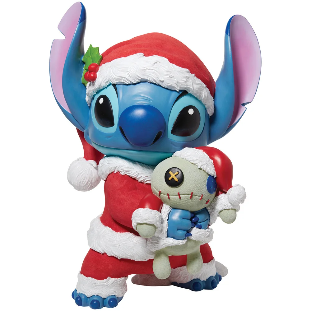 Disney Showcase Collection Stitch Santa Statement Figurine Image 1