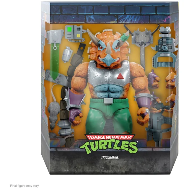 Super7 Teenage Mutant Ninja Turtles Ultimates! Figure - Triceraton