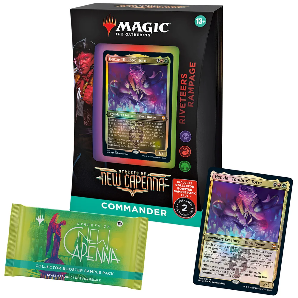 Magic: The Gathering - Streets Of New Capenna Commander Deck - Riveteer Rampage Image 1