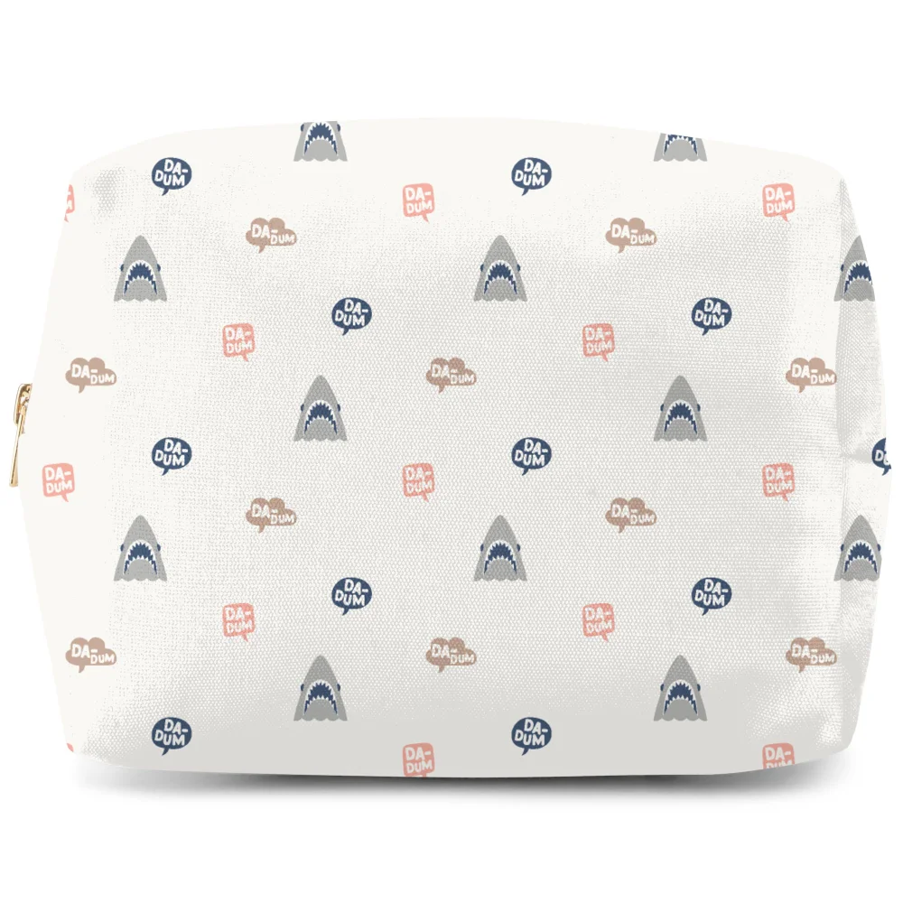 Jaws Mini Shark Pattern Makeup Bag Image 1