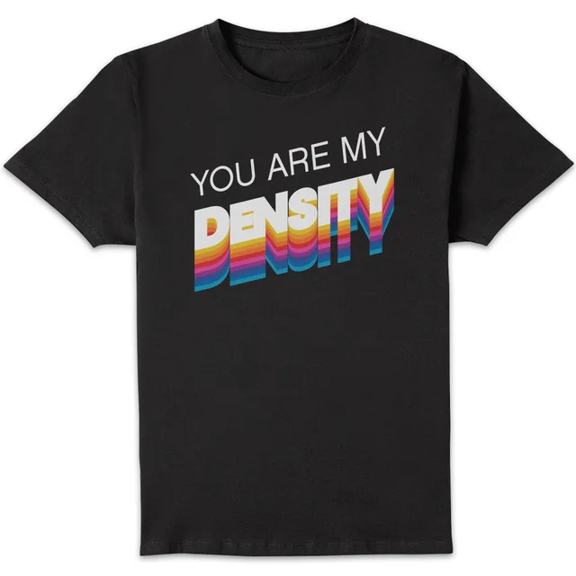Back To The Future You Are My Density Men's T-Shirt - Black