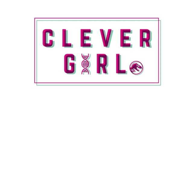 Jurassic Park Clever Girl Men's T-Shirt - White