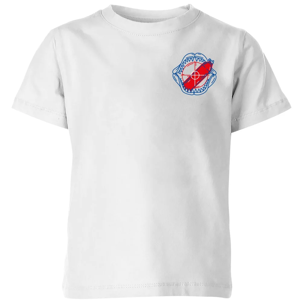 Jaws Smile Kids' T-Shirt - White - 3-4 ans Image 1
