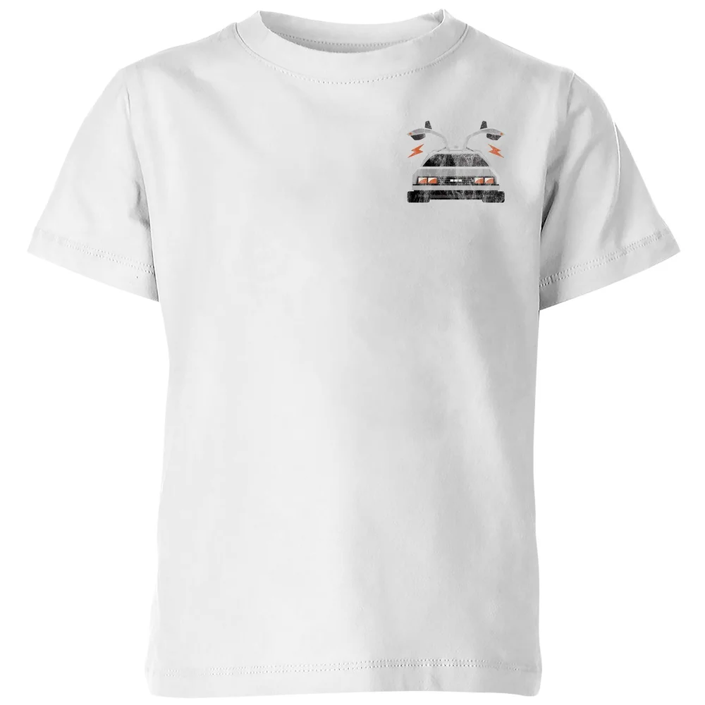 Back To The Future No Concept Of Time Kids' T-Shirt - White - 3-4 ans Image 1