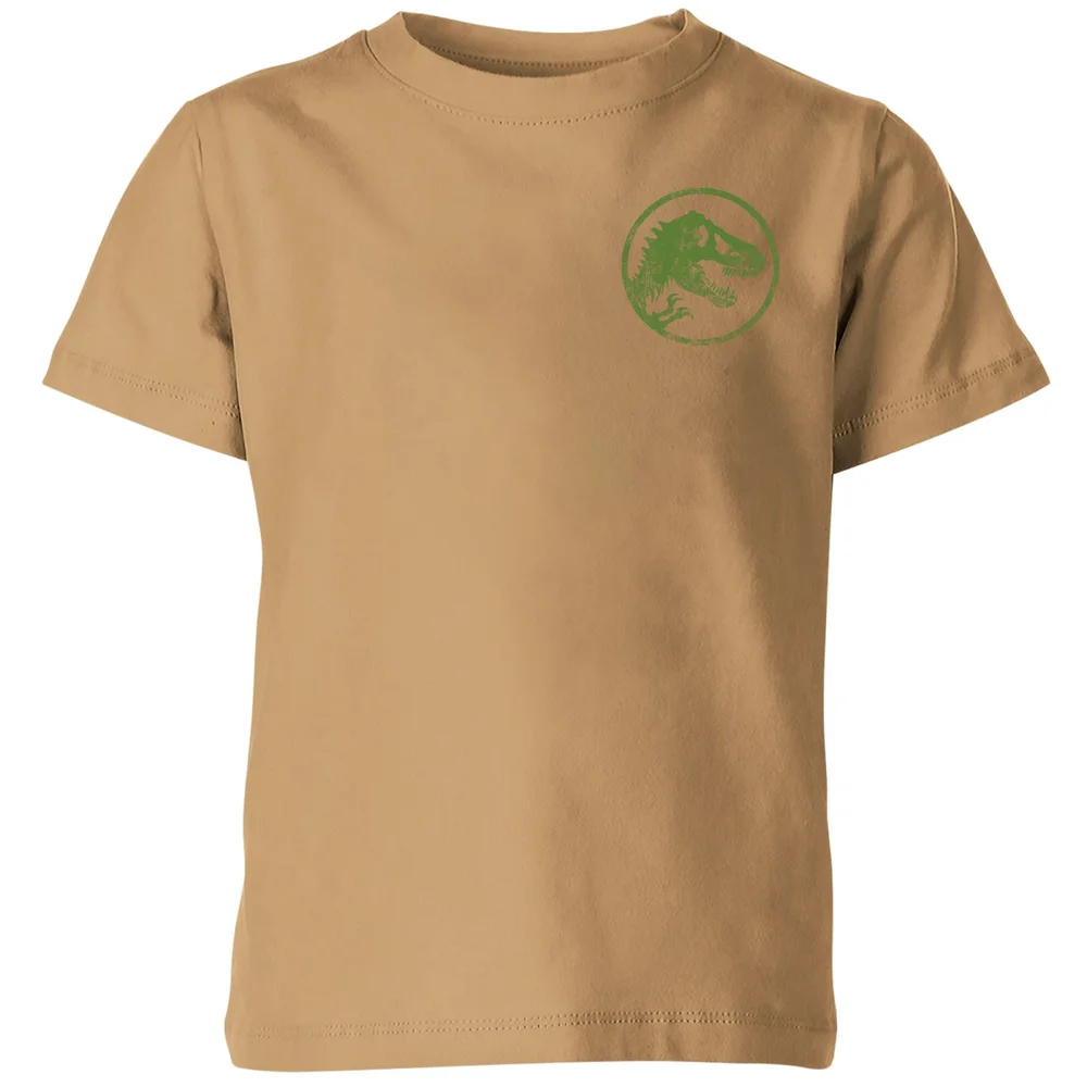 Jurassic Park Into The Wild Kids' T-Shirt - Tan - 7-8 ans Image 1