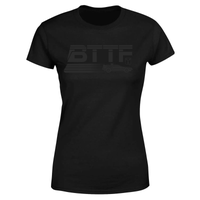 Back To The Future Monochrome Women's T-Shirt - Black