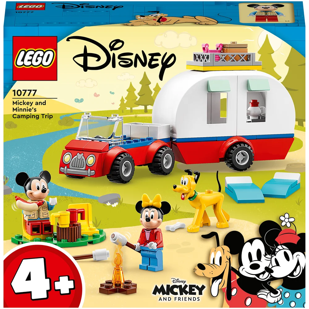 LEGO Disney Mickey et ses amis Mickey Mouse et Minnie Mouse Font du Camping, avec Pluto(10777) Image 1