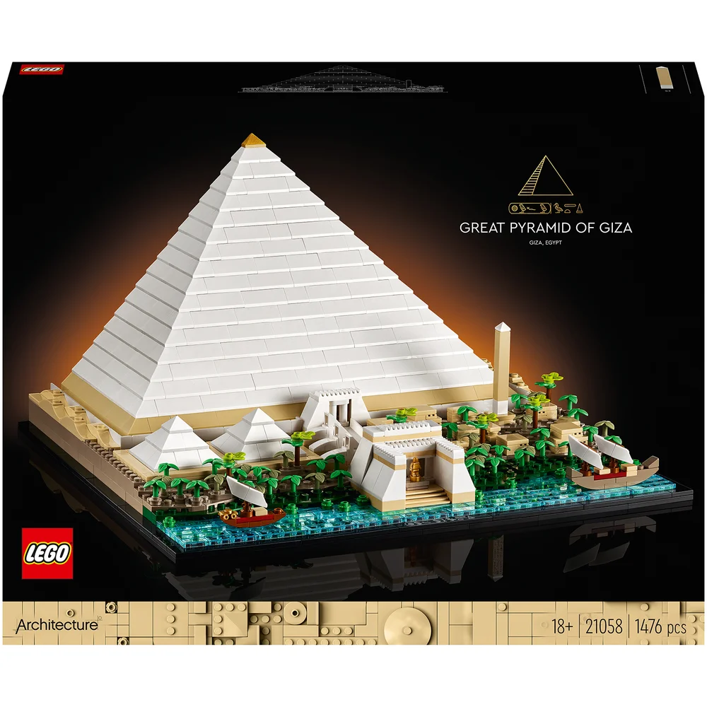 LEGO Architecture: La Grande Pyramide de Gizeh, Loisirs Créatifs pour Adultes(21058) Image 1