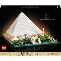 LEGO Architecture: La Grande Pyramide de Gizeh, Loisirs Créatifs pour Adultes(21058)