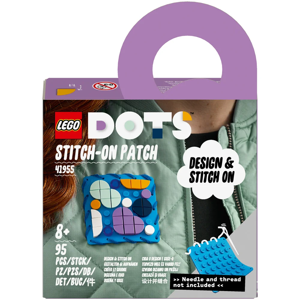 LEGO DOTS: Stitch-on Patch Badge Arts and Crafts Set (41955) Image 1