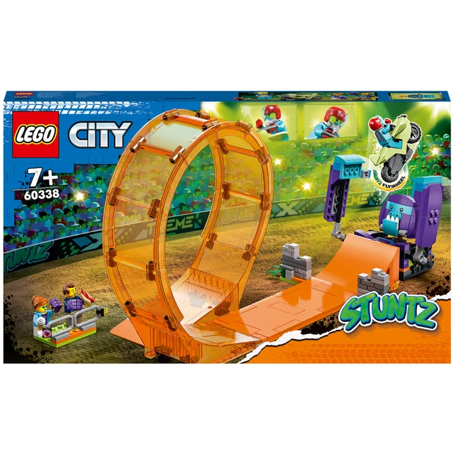 LEGO City: Stuntz Le Looping du Chimpanzé Cogneur, Jouet, Minifigurine de Cascadeur(60338)