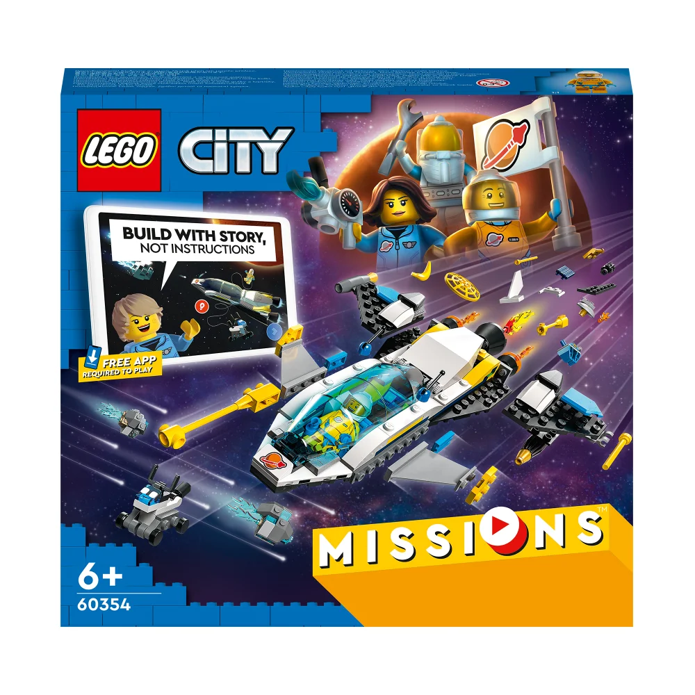 LEGO City: Missions d’Exploration Spatiale sur Mars, Jouet Construction Interactif(60354) Image 1
