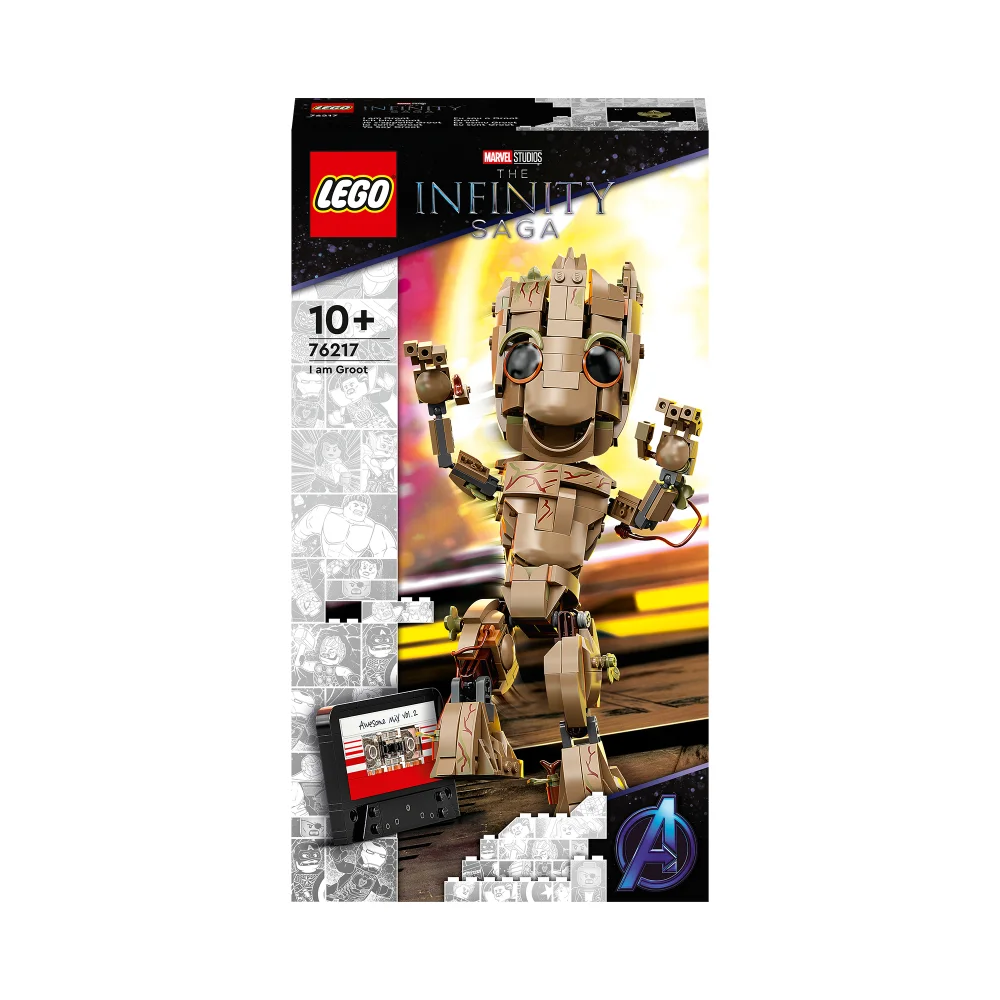 LEGO Marvel Je s'Appelle Groot, Figurine sur Les Gardiens de la Galaxie 2(76217) Image 1
